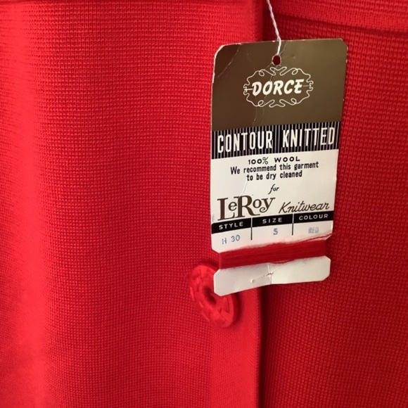 😍🤩Host Pick! Gorgeous Red Vintage Wool Jacket/ Coat - Picture 6 of 14